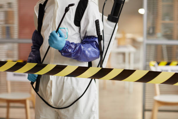 Professional Biohazard Cleanup technician working in Lodi, WI